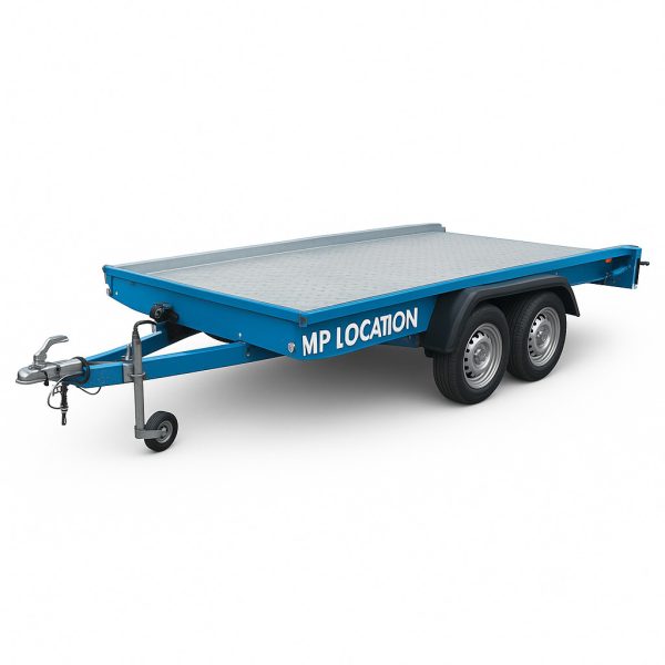 Remorque porte voiture - PTAC 2,5 t - CU 1,7 t