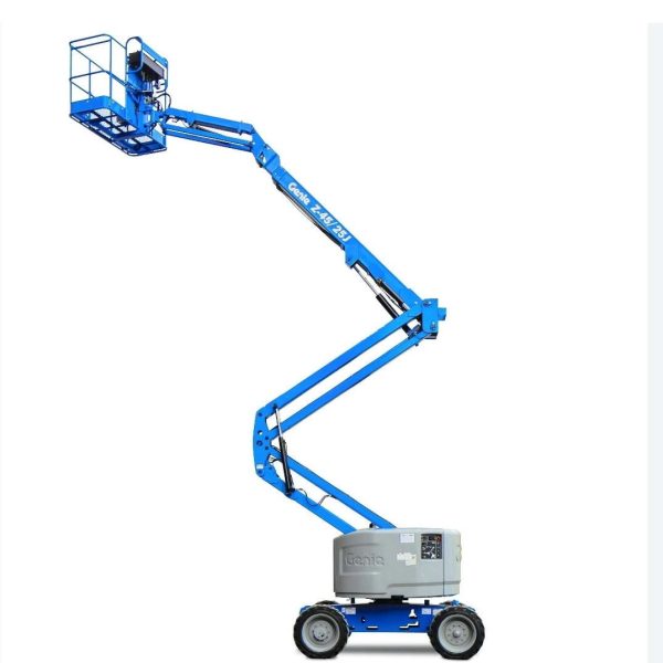 Nacelle automotrice de 16m de couleur bleu