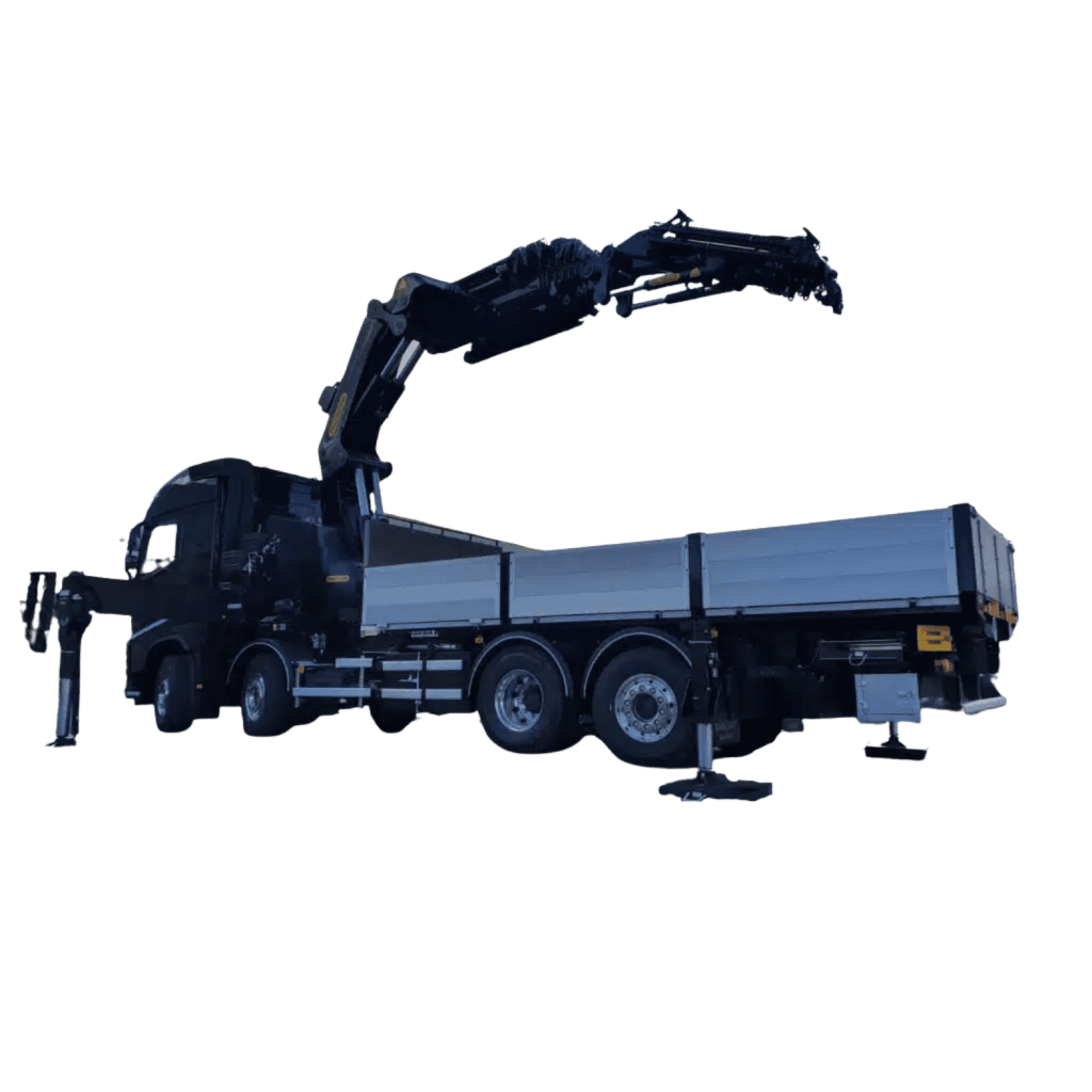Illustration camion grue 135t.m