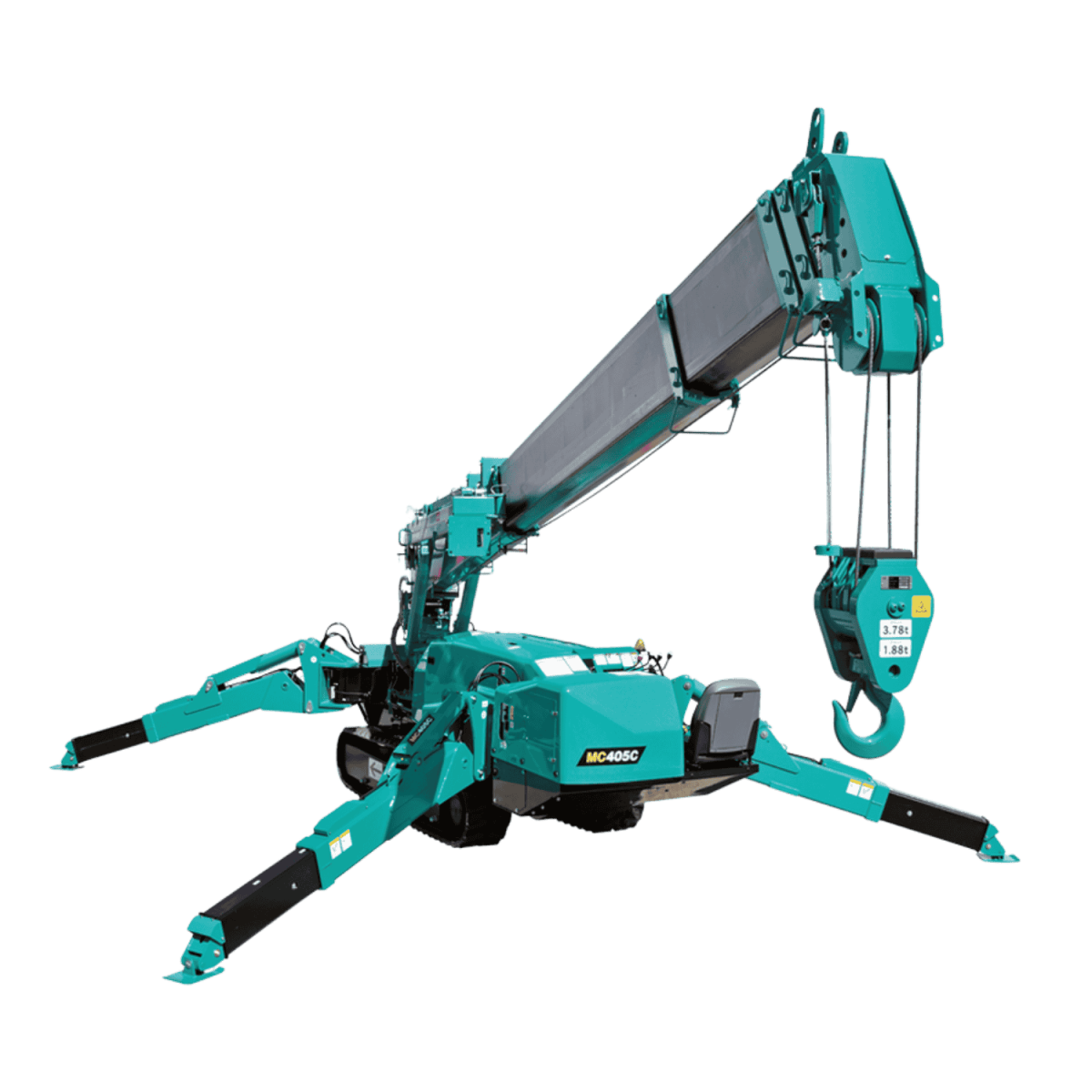 Illustration mini grue araignée MAEDA MC 405