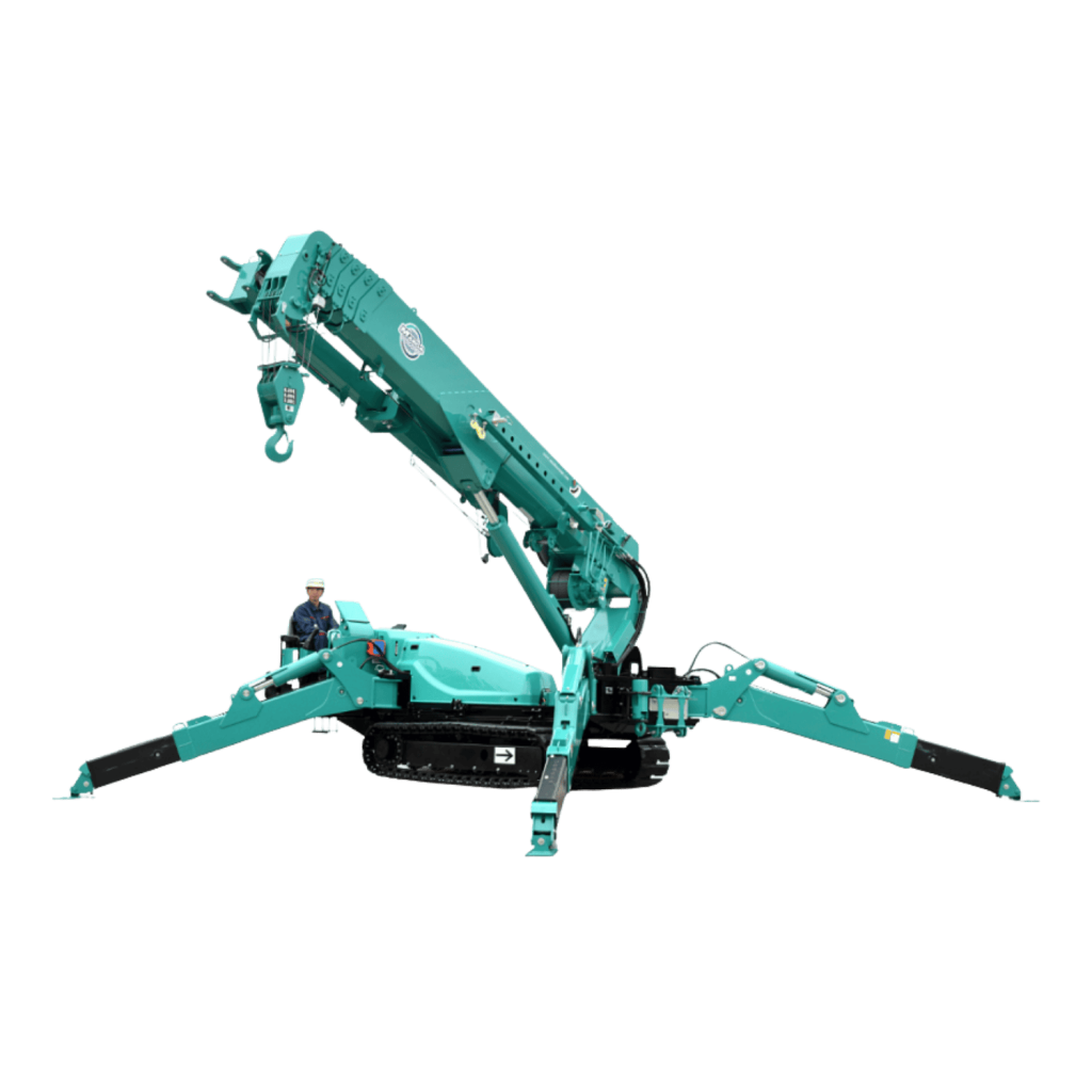 Illustration mini grue araignée MAEDA MC 815