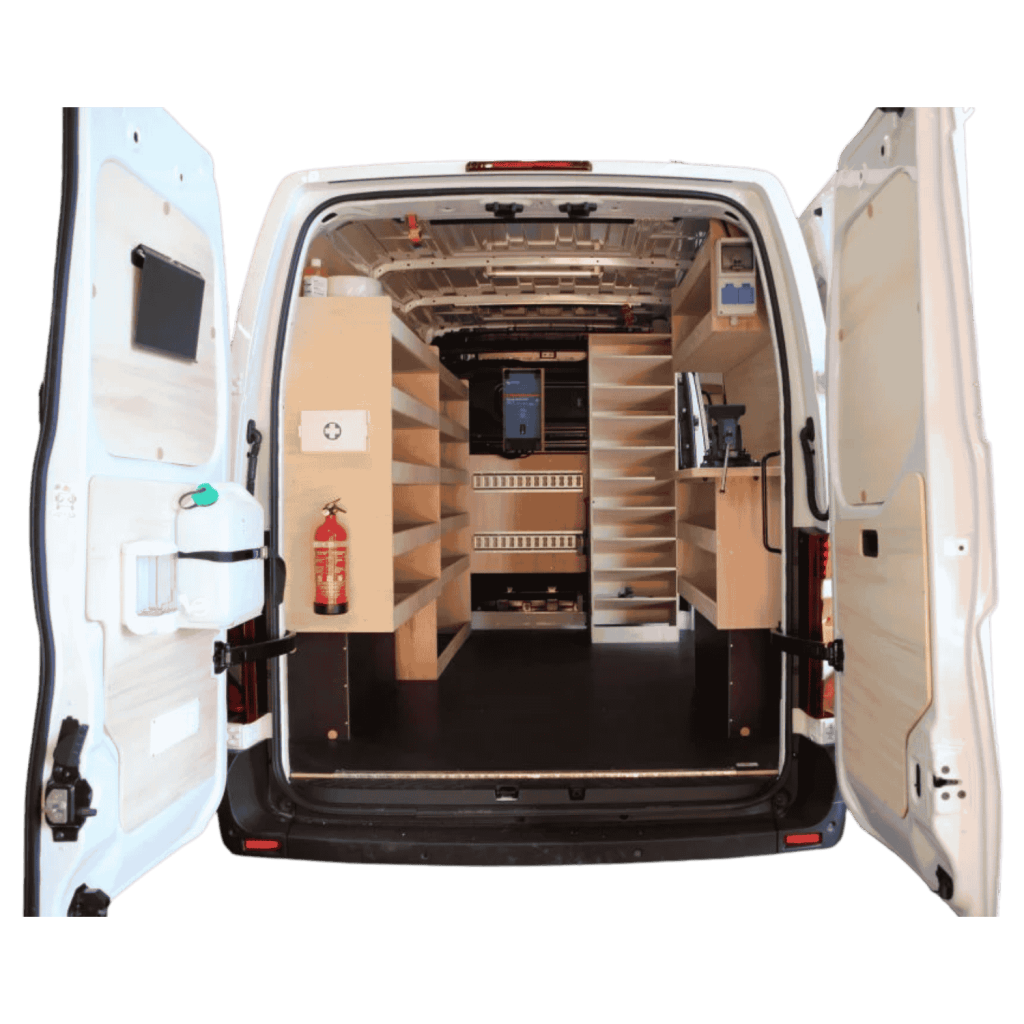 Illustration fourgon d'atelier