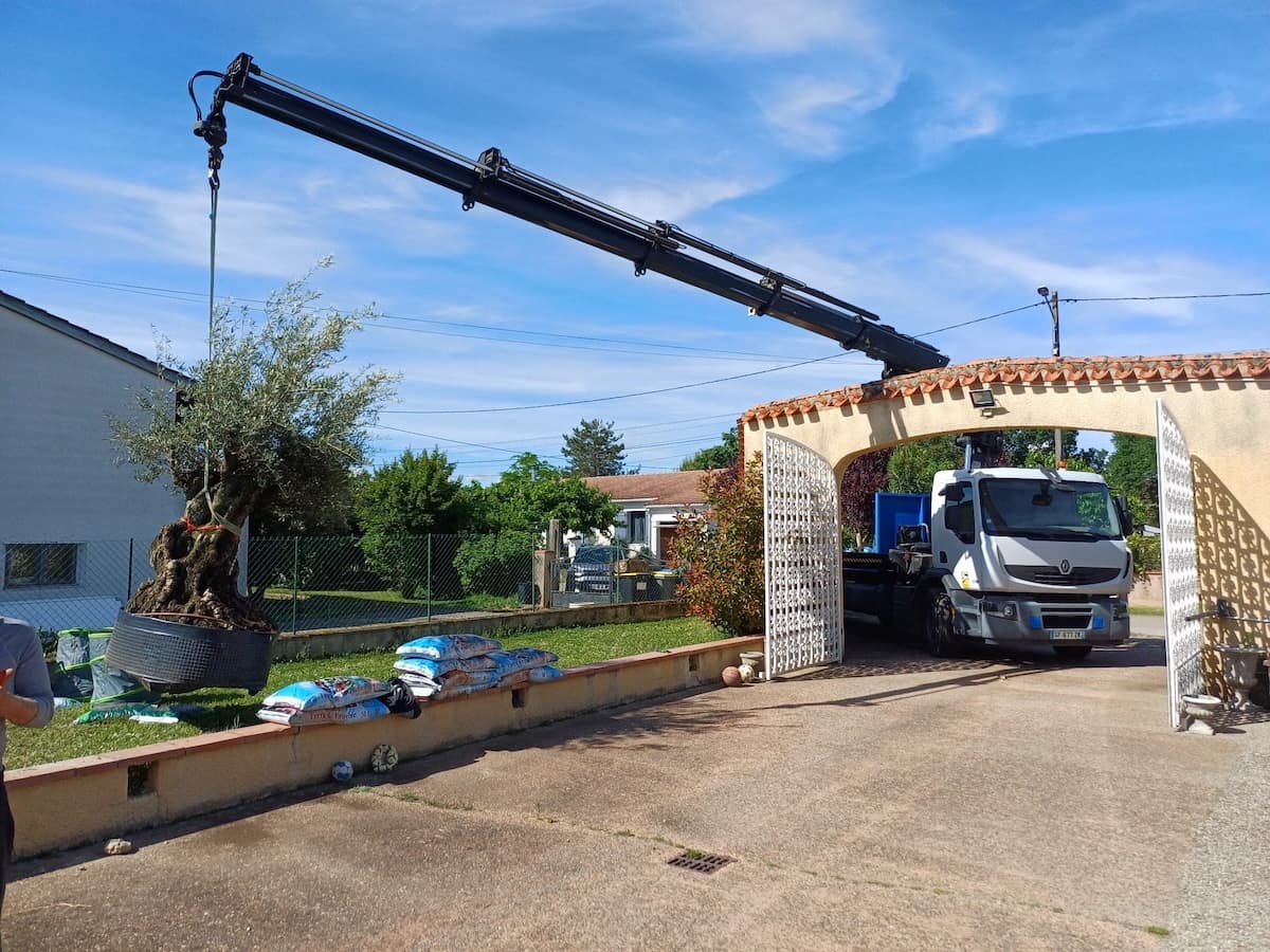 camion bras paysagisme arbre camion bras paysagisme arbre