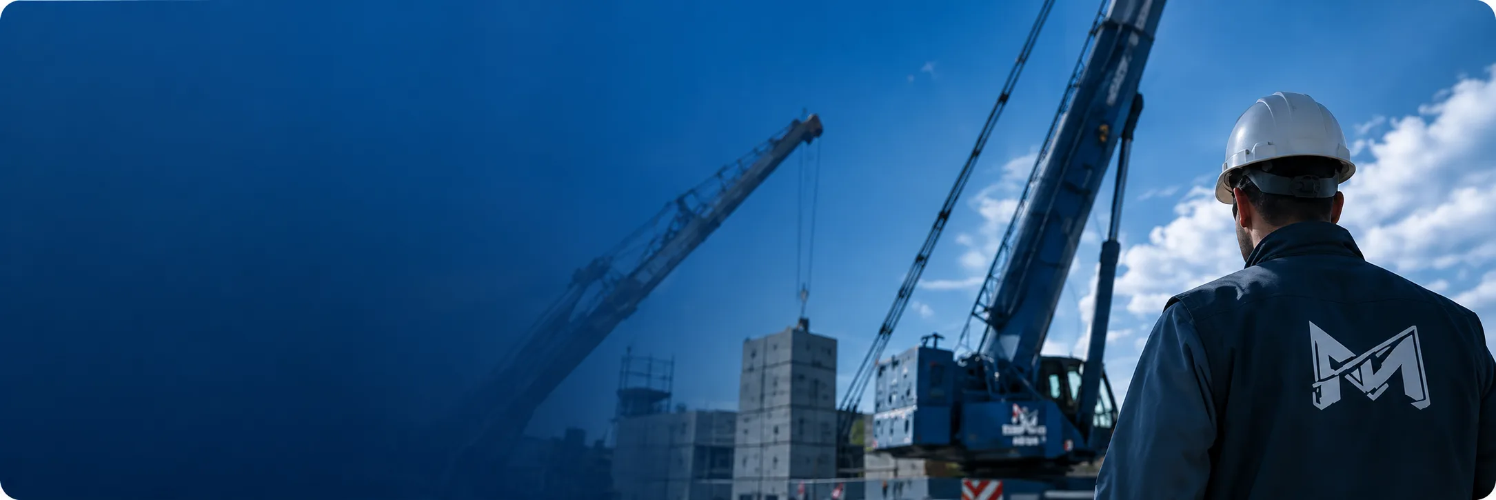 Chantier équipé par MP Location
